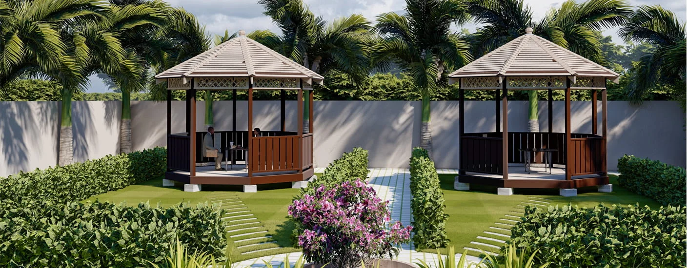 Hexa Towers Moshi, Dudulgaon Gazebo Seating Area Image